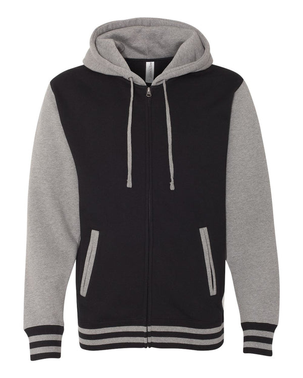 10oz. Varsity Heavyweight Zip Hood