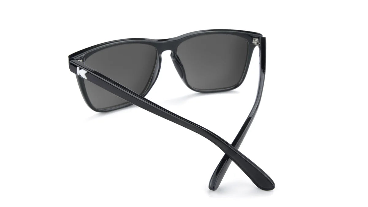 Jelly Black / Sky Blue Fast Lanes Sport - Knockaround Sunglasses