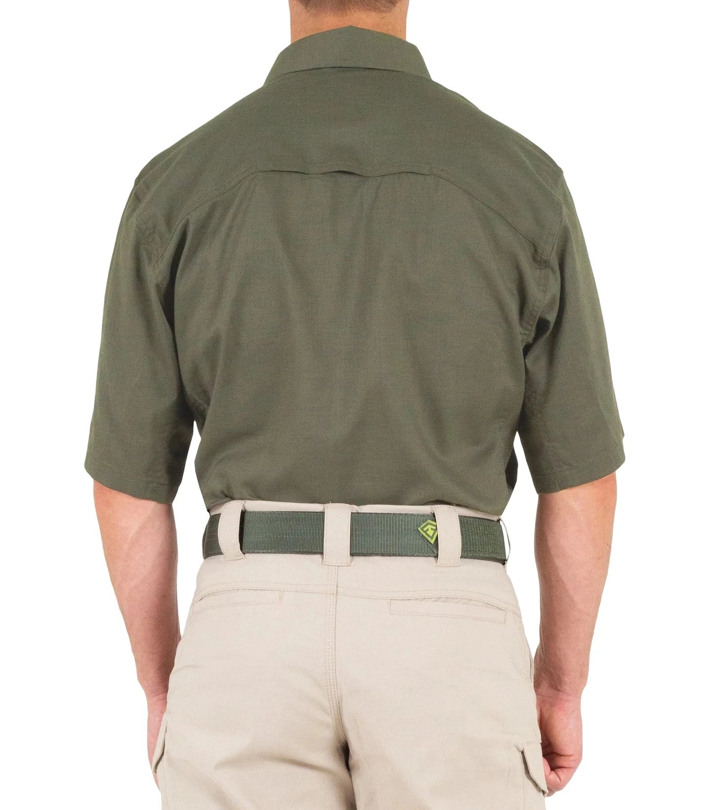 First Tactical Mens V2 Tactical Short Sleeve - OD Green ALL RISK UniformsCAL FIRE   ALL RISK Uniforms