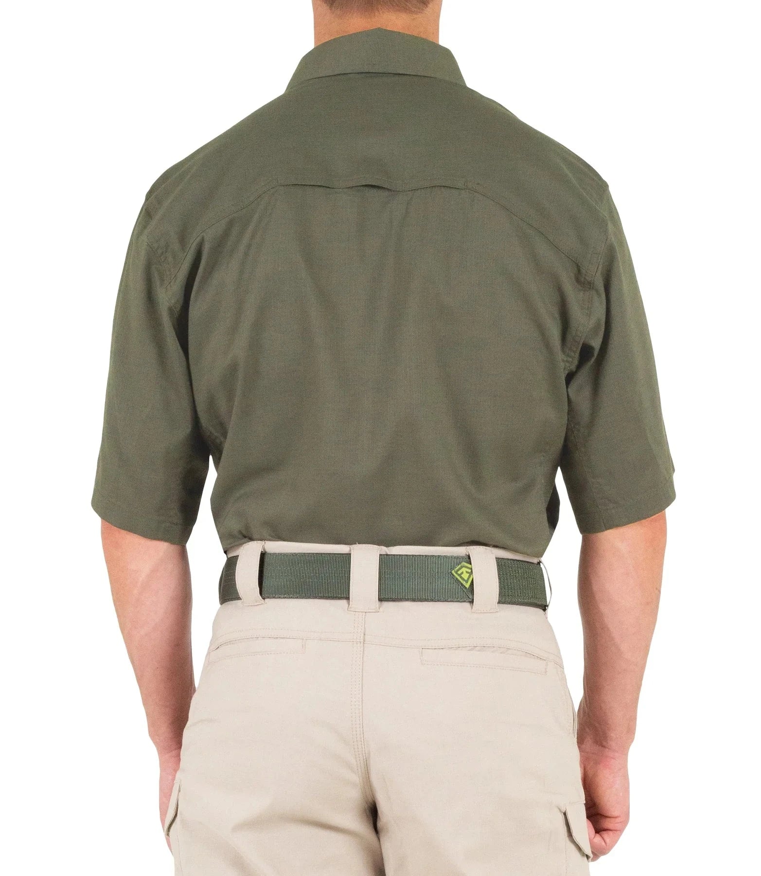 First Tactical Mens V2 Tactical Short Sleeve - OD Green ALL RISK UniformsCAL FIRE   ALL RISK Uniforms