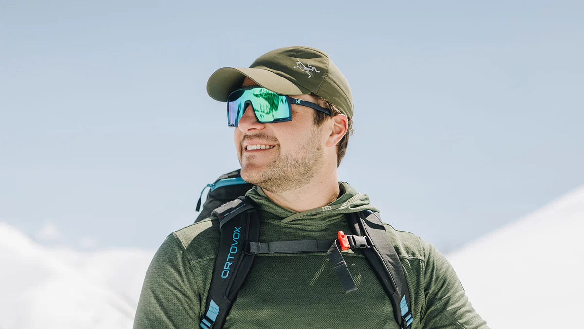 Rubberized Navy / Mint Campeones - Knockaround Sunglasses