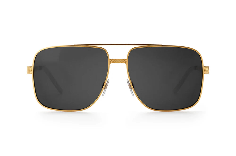 Nimitz Sunglasses: Gold - Heatwave