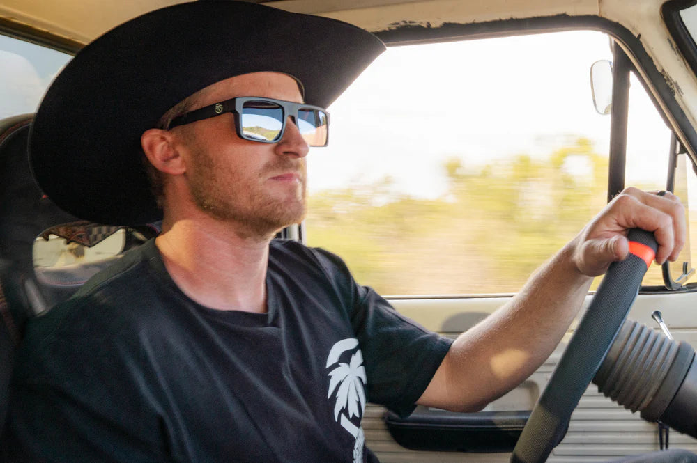 Performance Rayth Sunglasses: Silver Z87+ - Heatwave