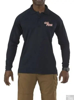 Performance Long Sleeve Polo ALL RISK UniformsCAL FIRE ALL RISK Uniforms