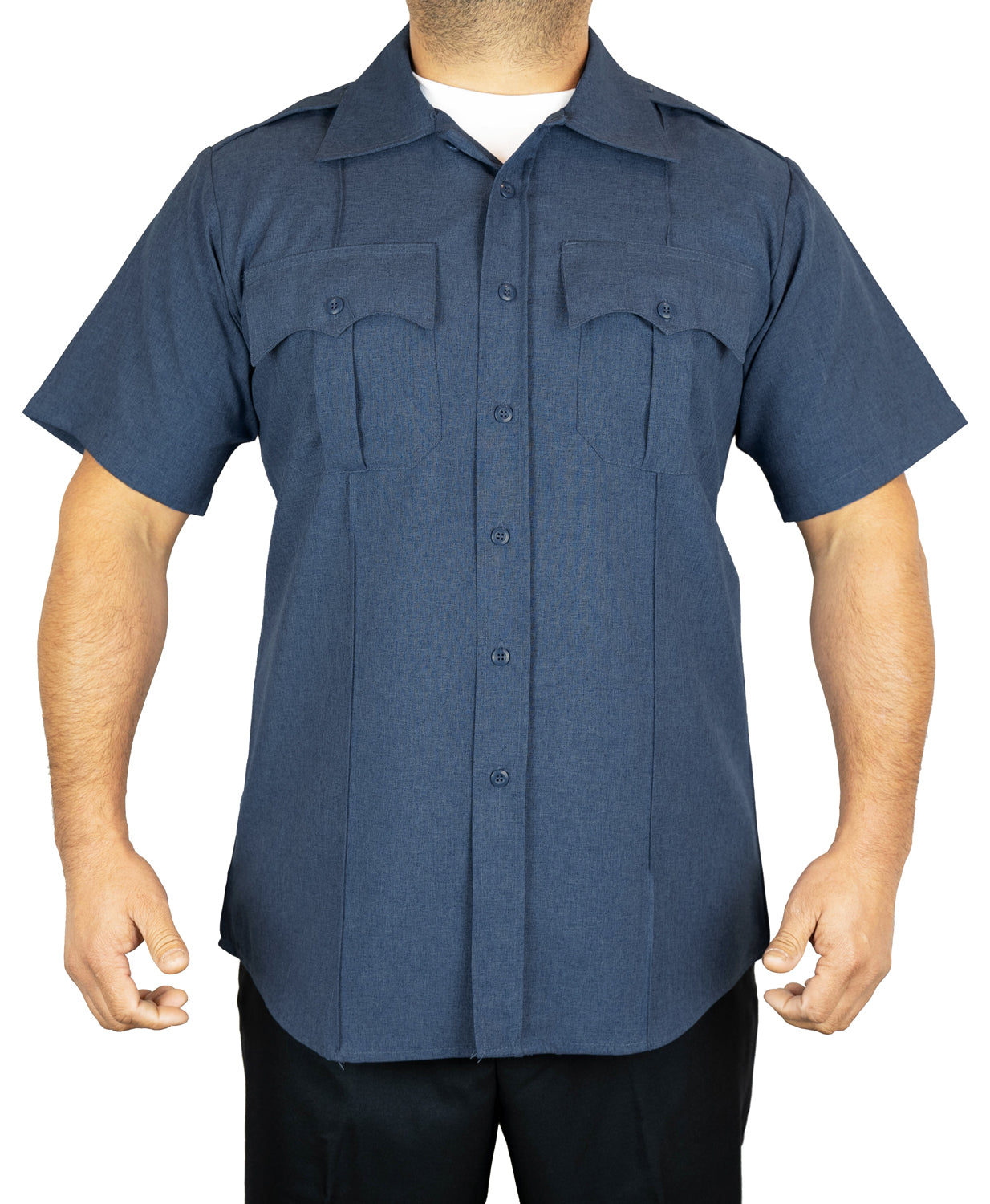100% Polyester Short Sleeve Uniform Shirts