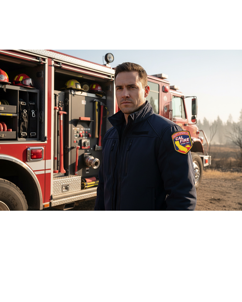 CAL FIRE Flying Cross DutyGuard Full-Zip Softshell Jacket