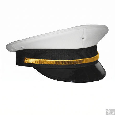 White Semi-Pershing Class A Hat