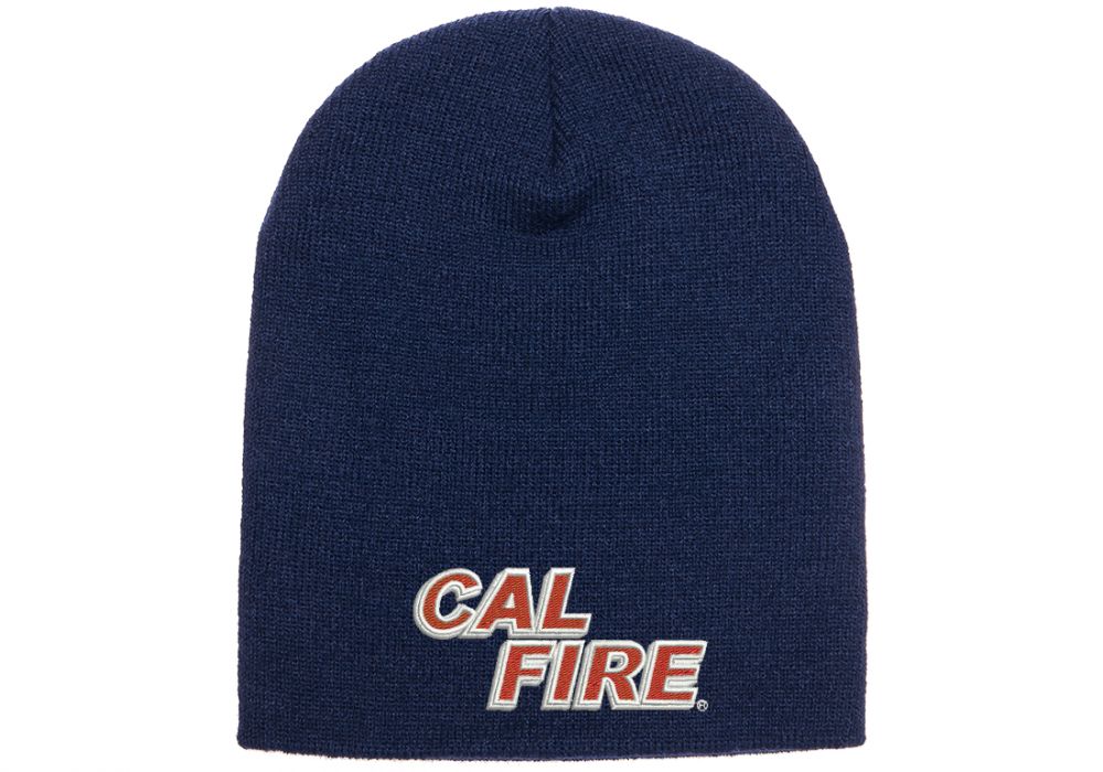 Red Text Skullcap ALL RISK UniformsCAL FIRE   ALL RISK Uniforms