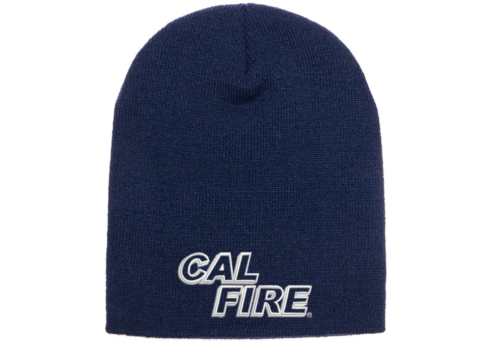 White Text Skull Cap ALL RISK UniformsCAL FIRE   ALL RISK Uniforms