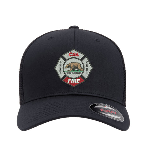 CAL FIRE Flexfit 6511 Mesh-Back Hat - Union Maltese