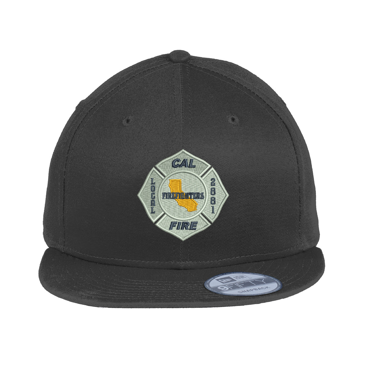 CAL FIRE New Era 400 Snapback hat, CAL FIRE Local 2881 union maltese
