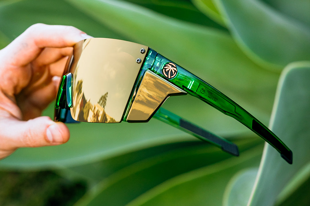 Heat Wave Visual Performance Lazer Face Cycad Green sunglasses view 6