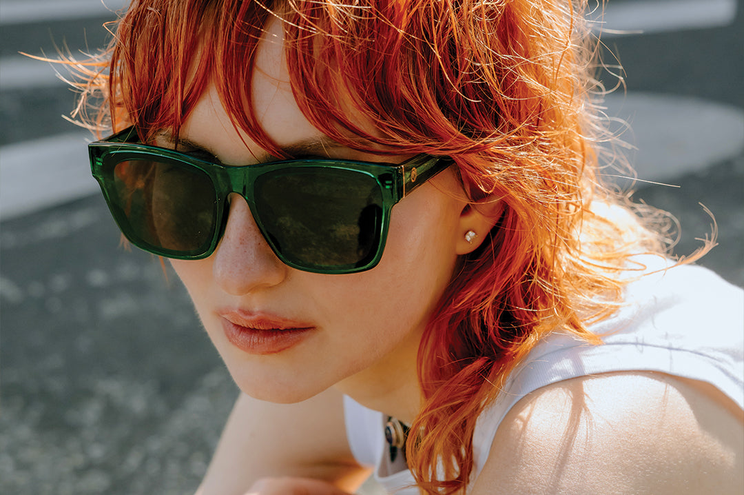 Heat Wave Visual Marylin Cycad Green sunglasses view 4