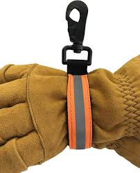 Glove Strap - Hi Viz Orange - alternate view