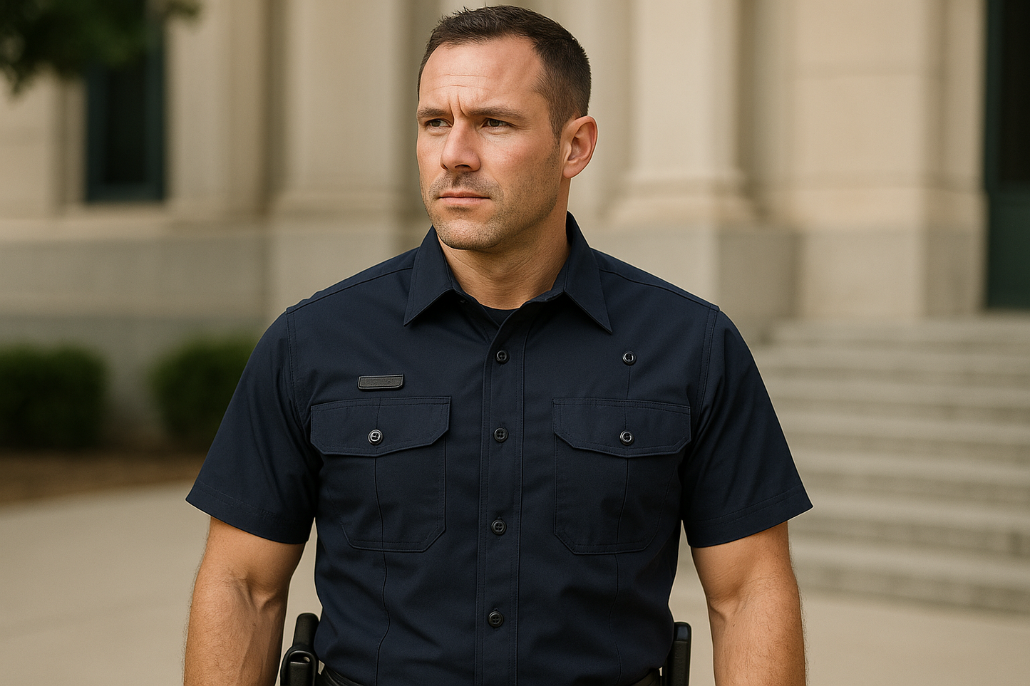First Tactical BDU Short Sleeve Shirt in Action