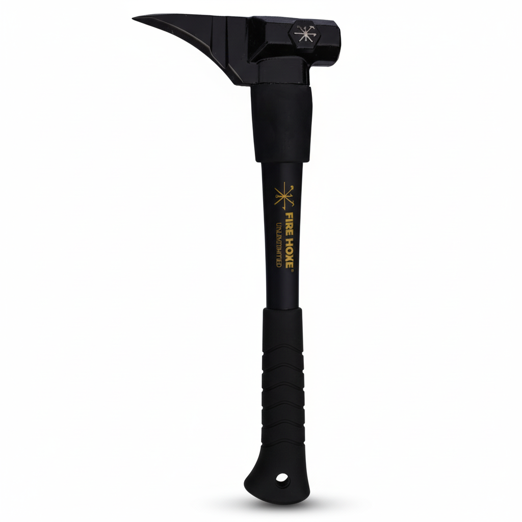 Black Maxx hybrid sledge maul side profile - showing forged steel head and ergonomic handle for versatile operations