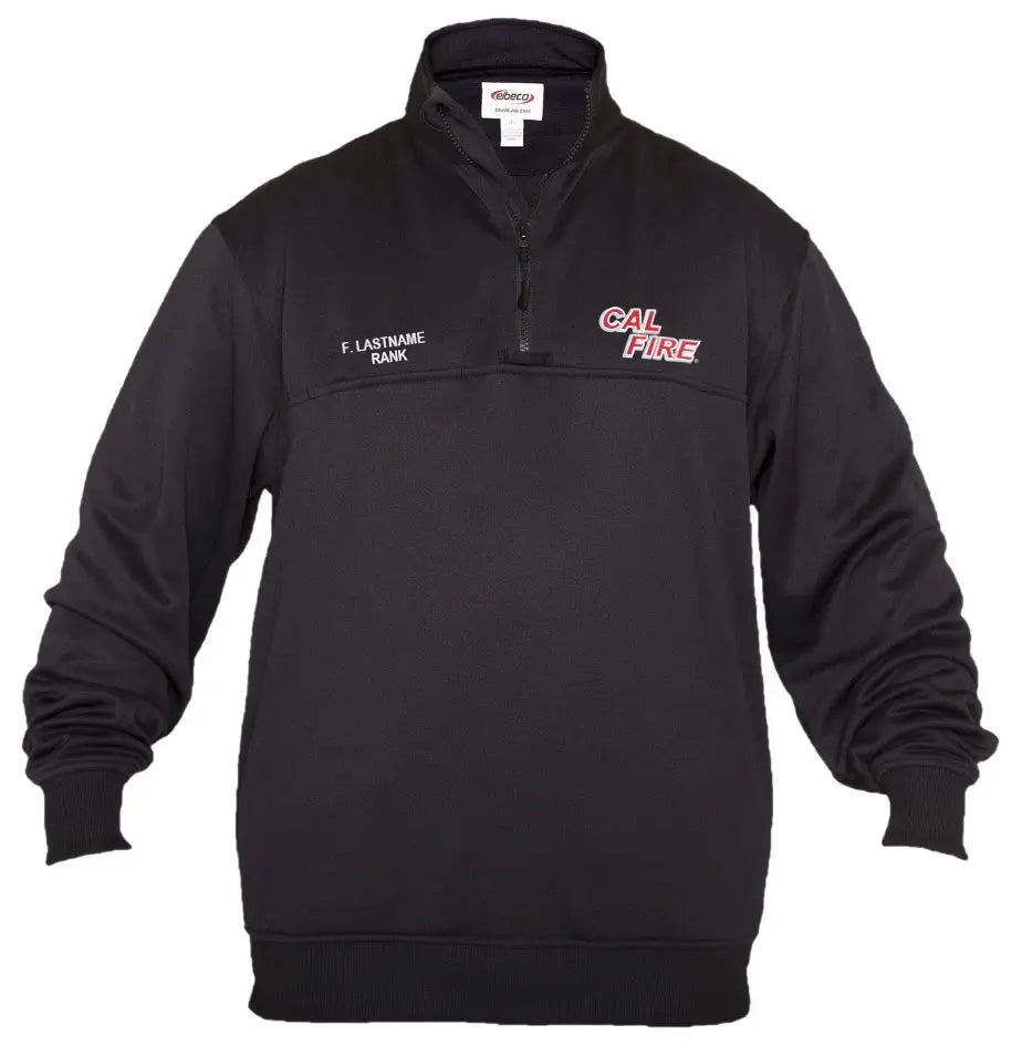 CAL FIRE Elbeco Quarter Zip Job Shirt ALL RISK UniformsCAL FIRE Job Shirts  ALL RISK Uniforms