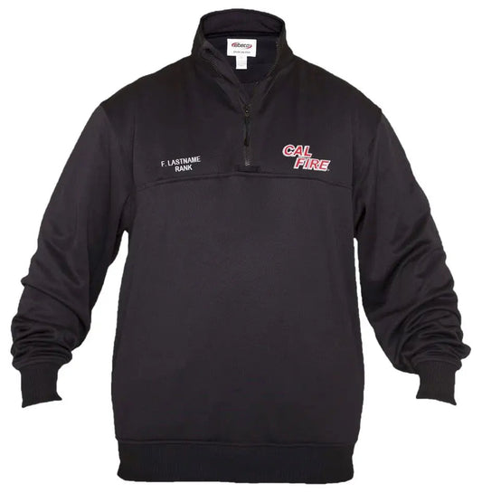 CAL FIRE Elbeco Quarter Zip Job Shirt ALL RISK UniformsCAL FIRE Job Shirts  ALL RISK Uniforms