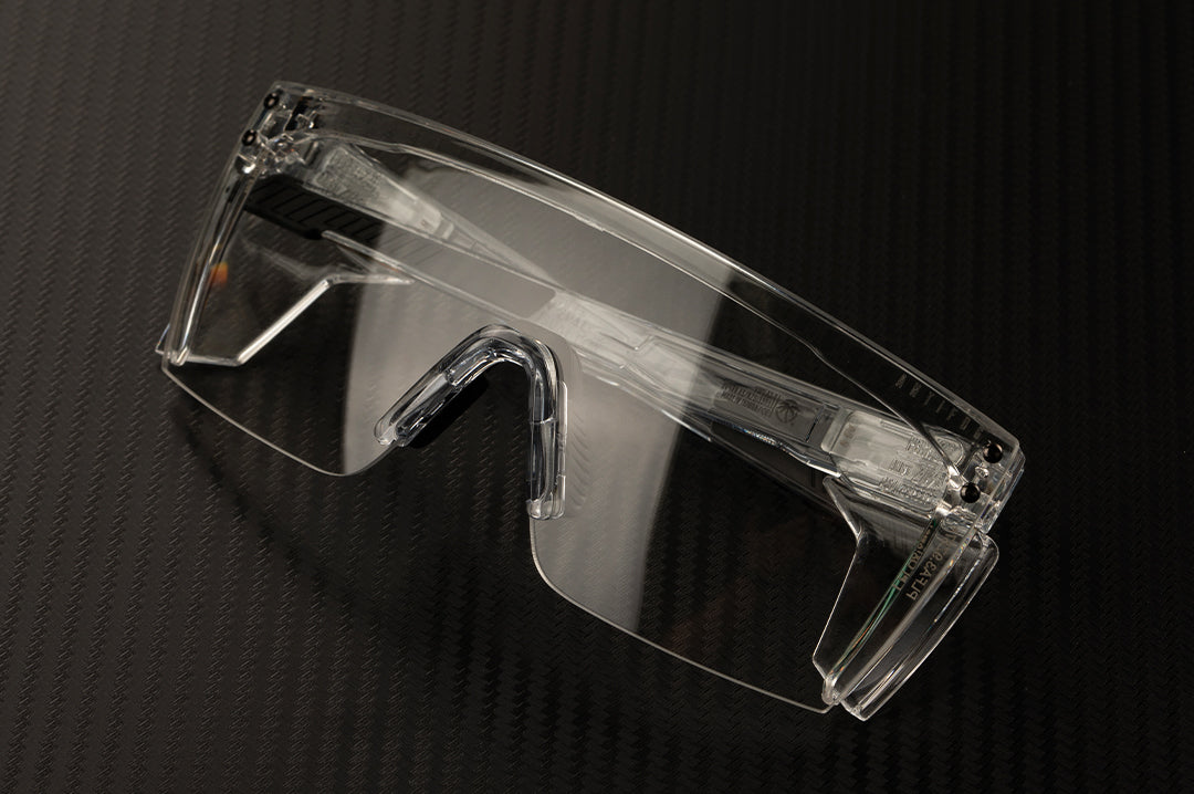 Heat Wave Visual Performance XL Lazer Face Anti Fog Clear Lens sunglasses view 5