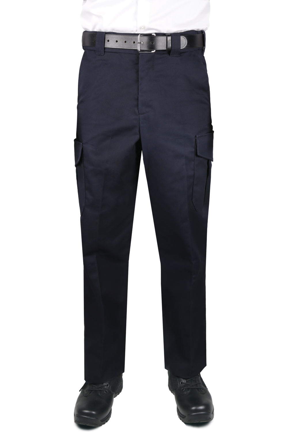 100% Polyester Elastique Weave Pants with Cargo Pocket
