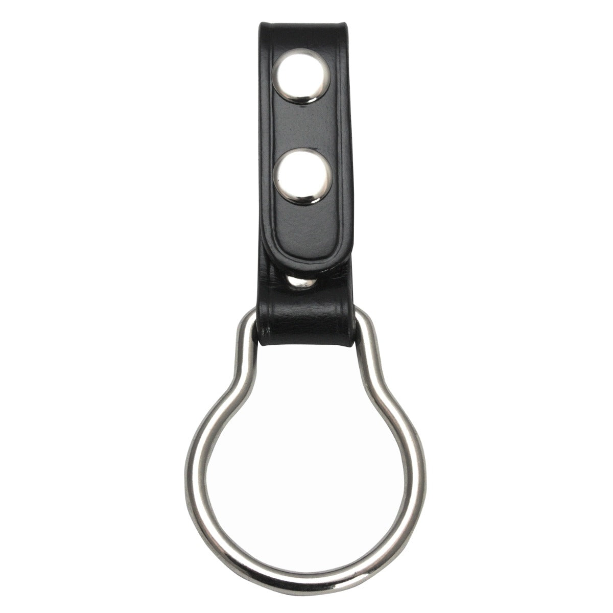 Leather Ring Flashlight Holder