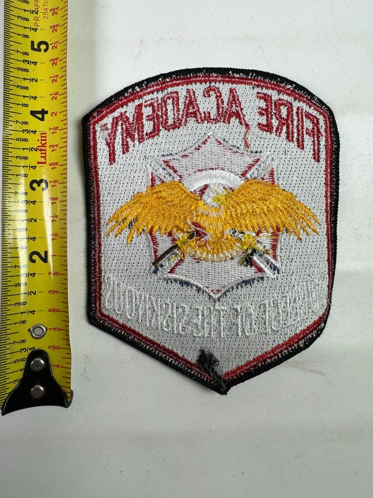COS Fire Academy Patch - alternate view