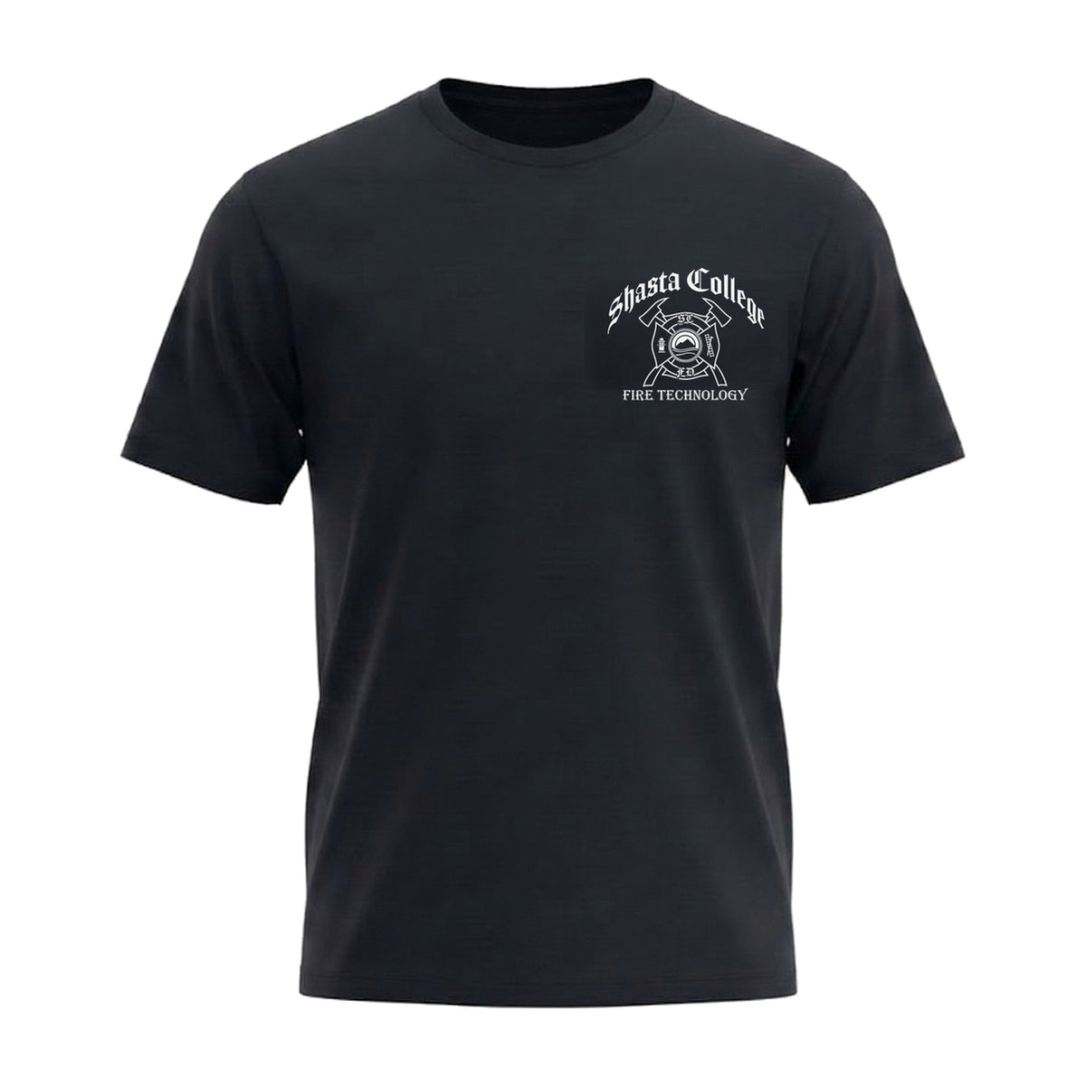 SC Fire Tech First Tactical navy cotton tee with crest