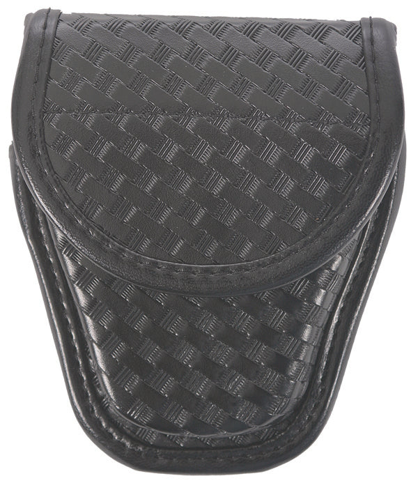Basket Weave Synthetic Leather Single Handcuff Holder
