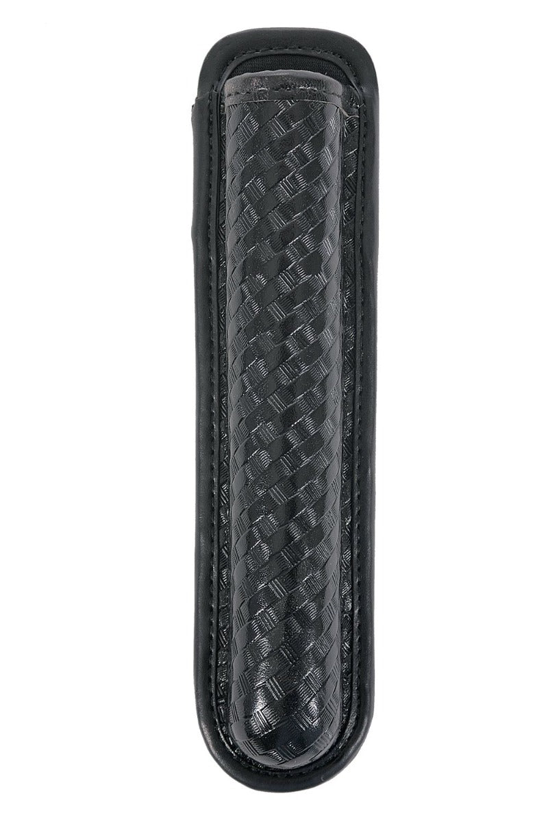 Basket Weave Synthetic Leather Expandable Baton Holder