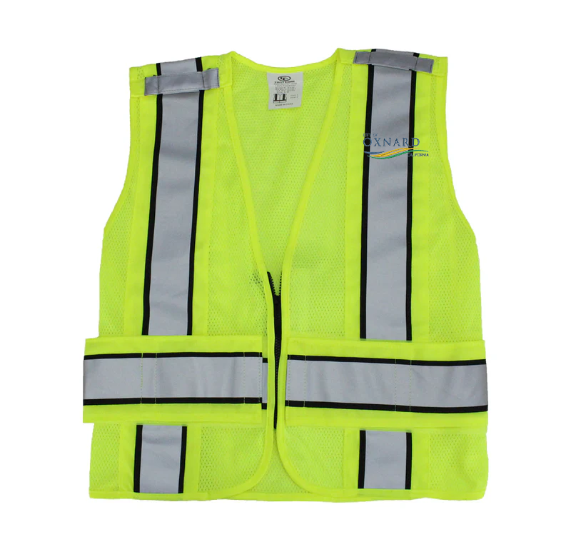 Reflective Duty Vests Plain and ID (Lime Green) (SV36)