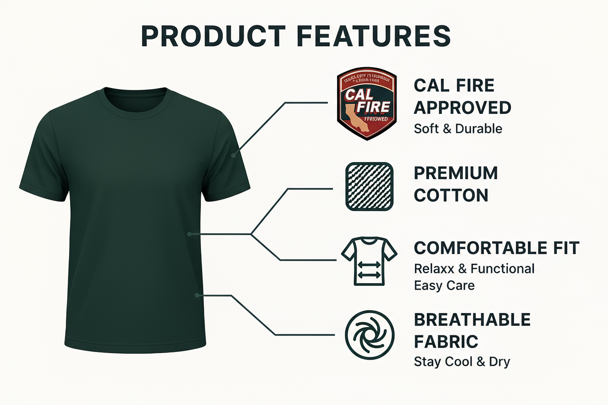 T-Shirt Features Graphic