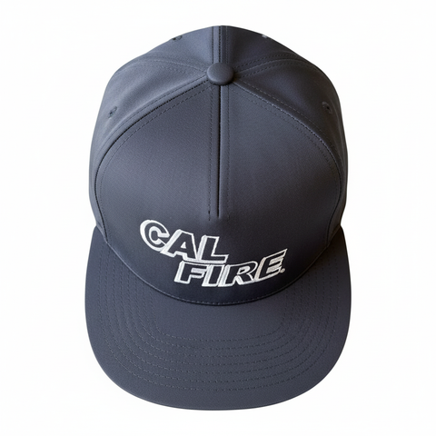 CAL FIRE Bucket Brigade Hat-White Text