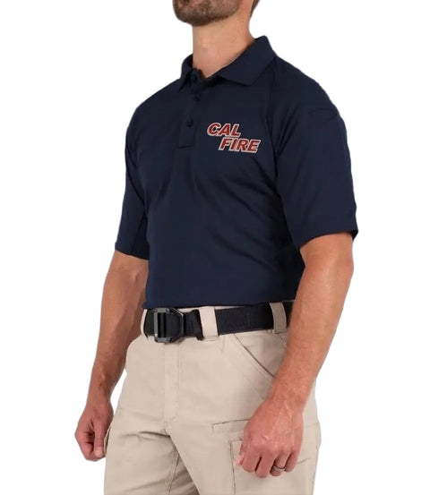 CAL FIRE First Tactical Men's Performance Short Sleeve Polo