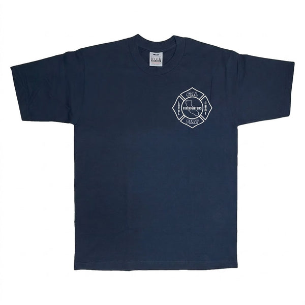 CAL FIRE Heavyweight Short Sleeve Shirt By Pro Club - Maltese