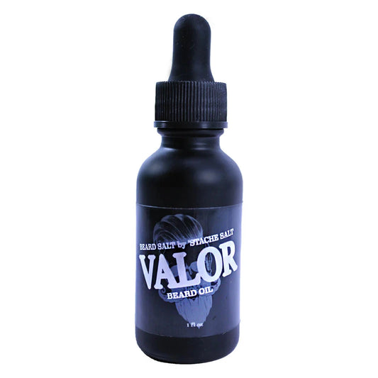 Valor Beard Oil - Stache Salt ALL RISK UniformsCAL FIRE   ALL RISK Uniforms