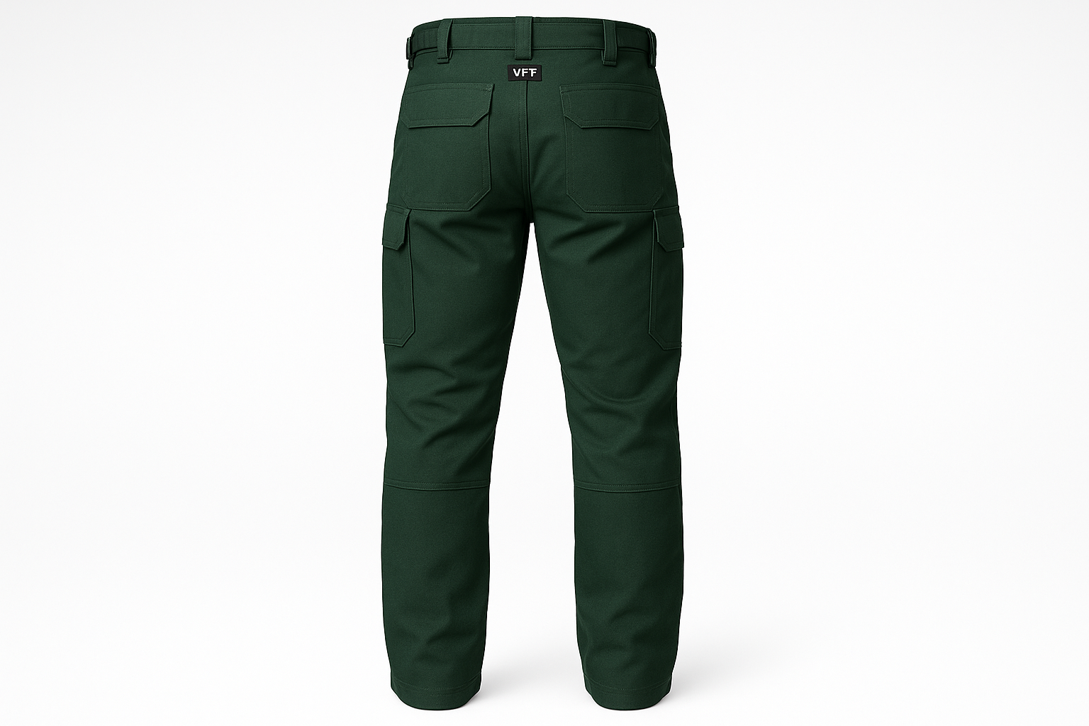 VFT 6.0oz Nomex brush pants back view