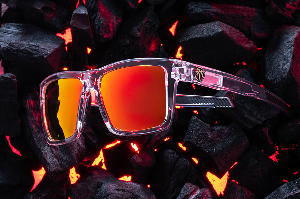 Heat Wave Visual Performance XL VISE Frame Vapor Clear Frame Sunblast Lens sunglasses view 6