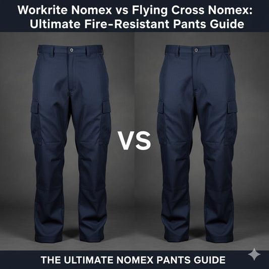 Workrite Nomex vs Flying Cross Nomex fire-resistant pants comparison for firefighters and first responders