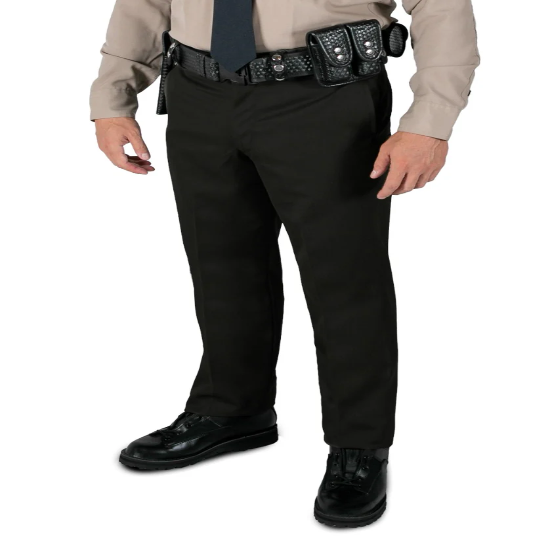 [CUSTOMIZED] Sinatra Black Medium Weight Uniform Pants - Regular Cut