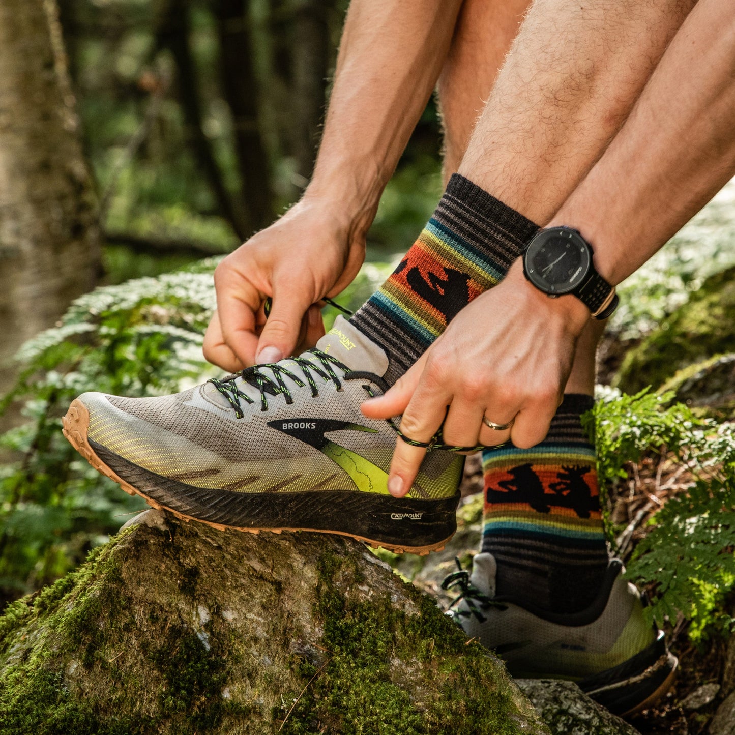 Men's Willoughby Micro Crew Lightweight Hiking Socks