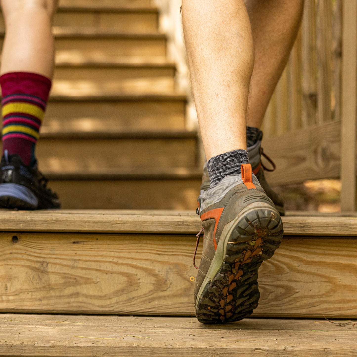 Men's Light Hiker Quarter Lightweight Hiking Socks