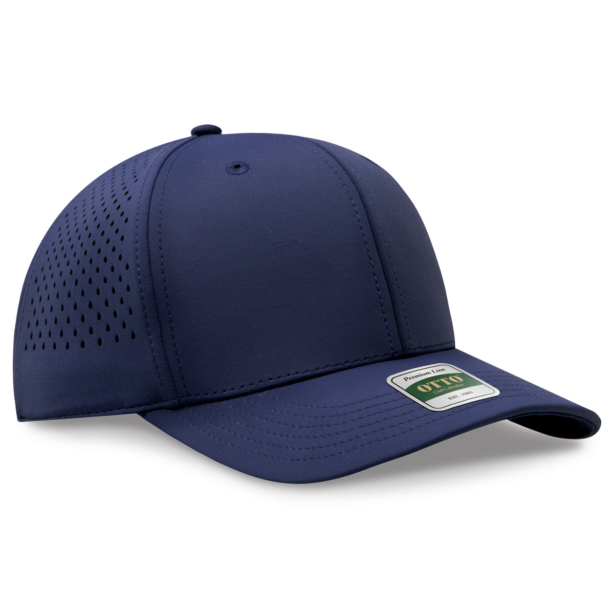 OTTO 102 Club Collection 6 Panel Pro Style Perforated Cap – CoolNyl™ - Navy