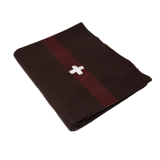 Rothco Swiss Wool Blanket With Cross