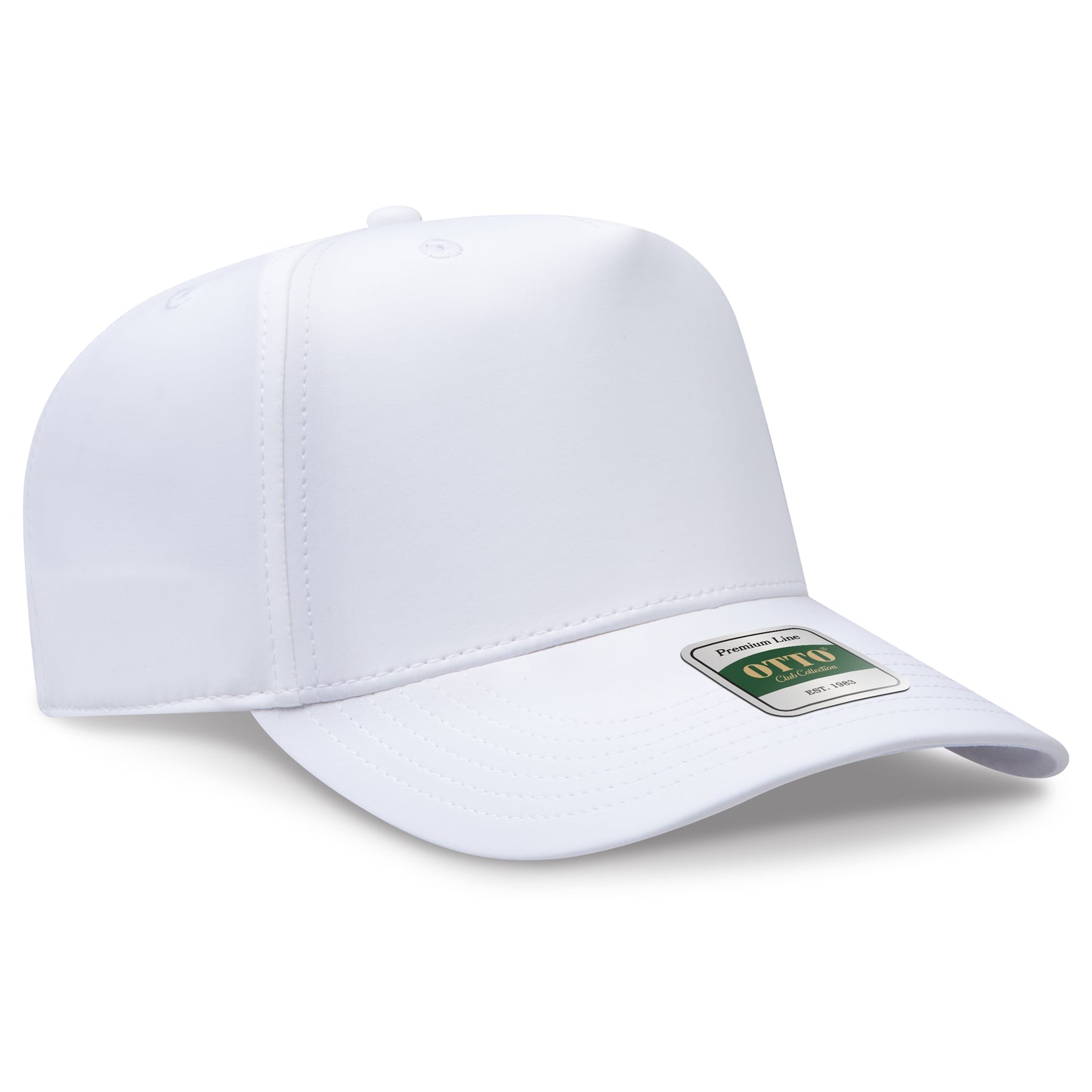 OTTO 103 Club Collection 5 Panel Pro Style Cap – CoolNyl™ - White