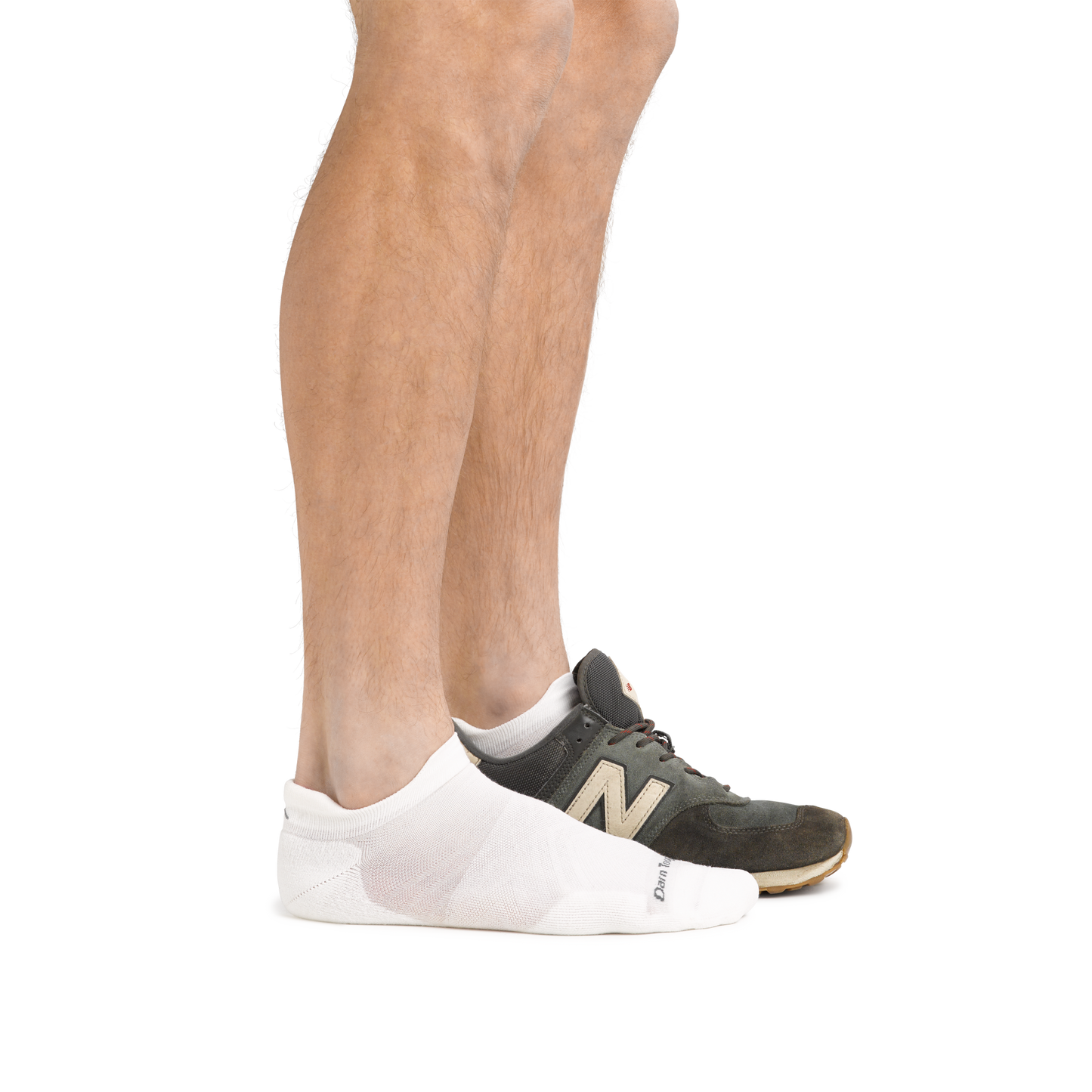 Men's Run No Show Tab Cushioned Ultra-Lightweight Running Socks