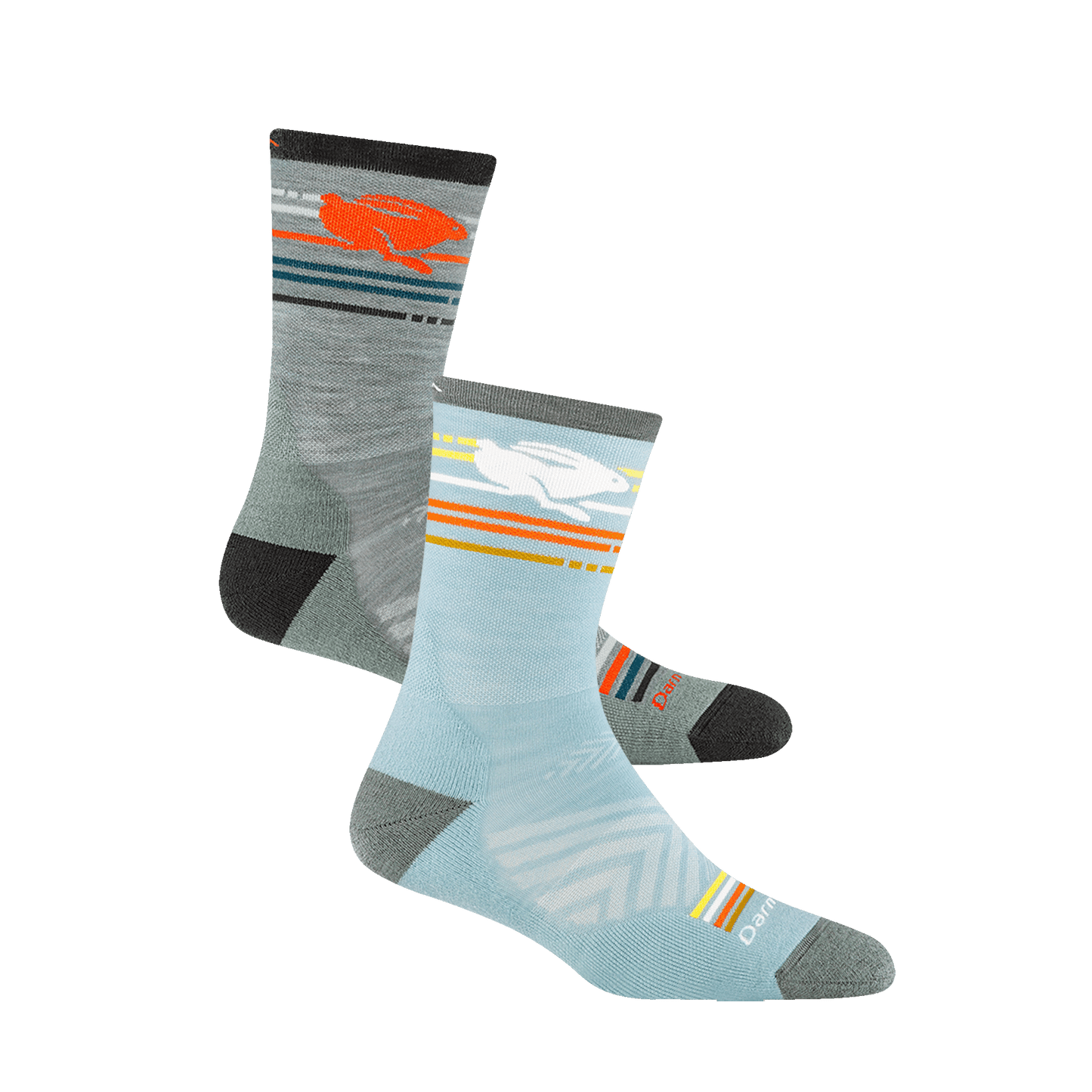 Men's and Women's Pacer 2-Pack Running Socks