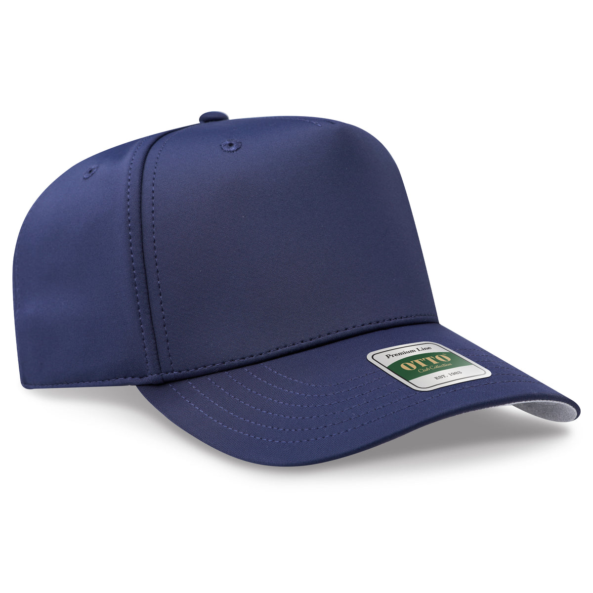 OTTO 106 Club Collection 5 Panel Mid Profile Cap – CoolNyl™ - Navy