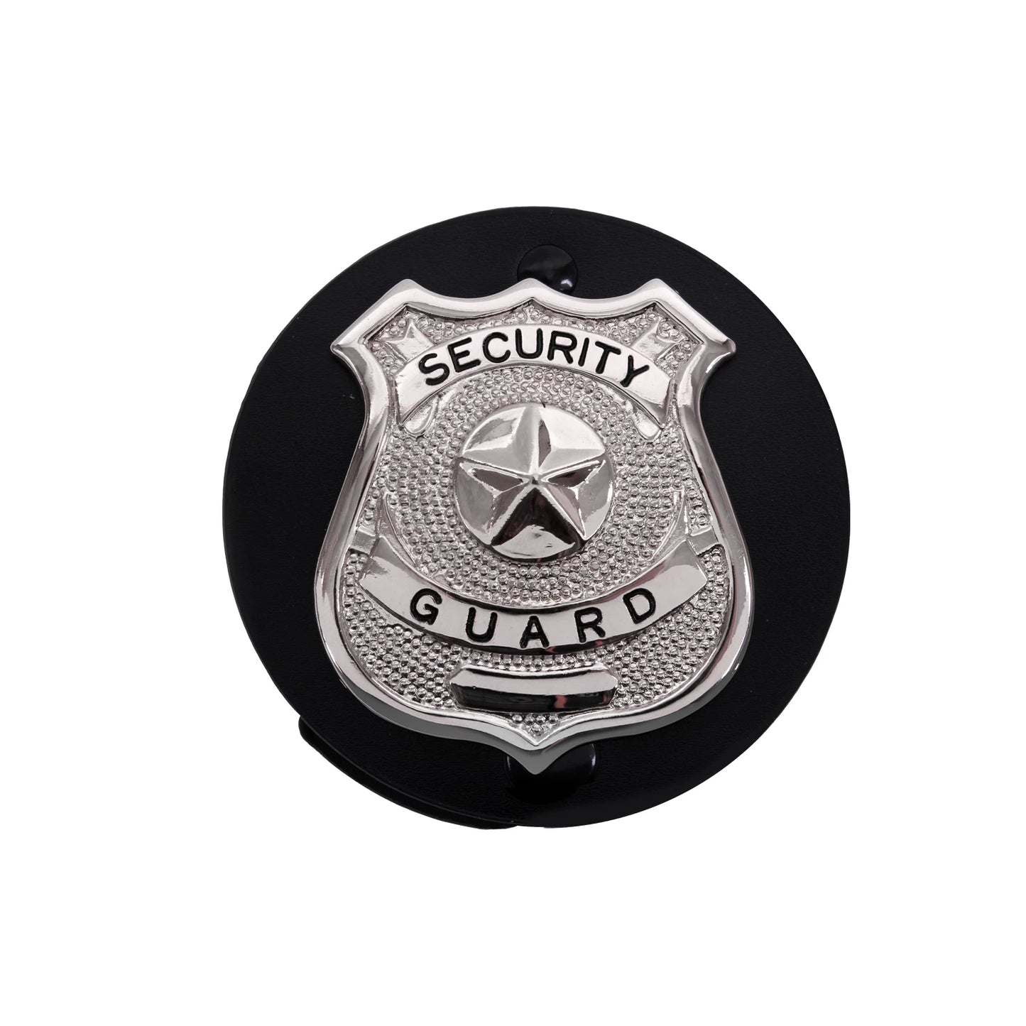 Rothco Round Leather Clip-On Badge Holder