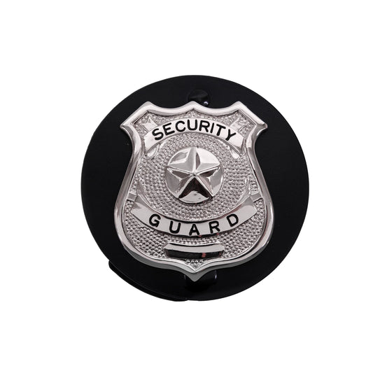 Rothco Round Leather Clip-On Badge Holder