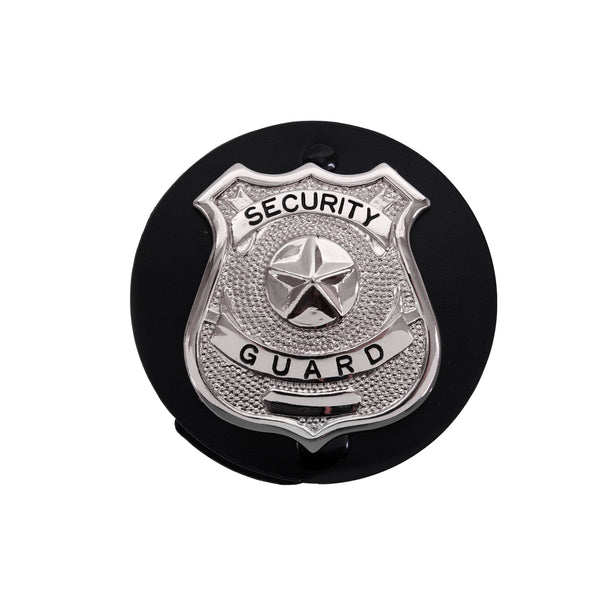 Rothco Round Leather Clip-On Badge Holder